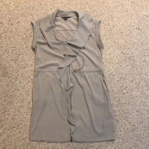 Sleeveless tan dress Size 2